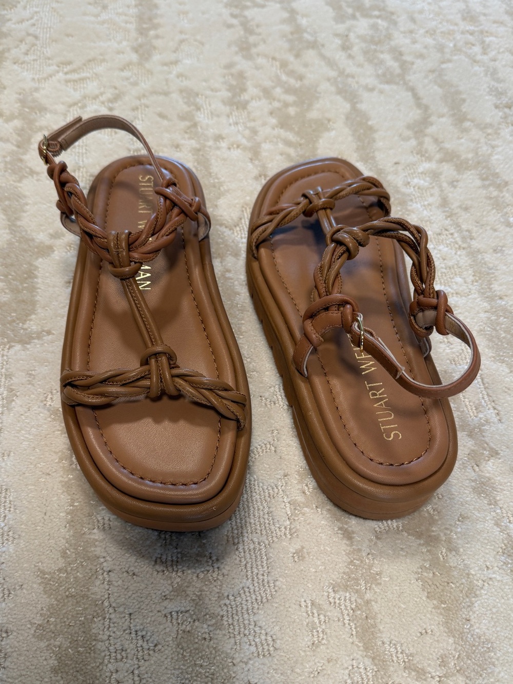 Stuart Weitzman Brown Sandals